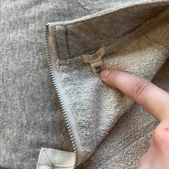 🌟XS J. Crew Sweatershirt Boxy T-shirt Dress🌟 - Picture 3 of 5